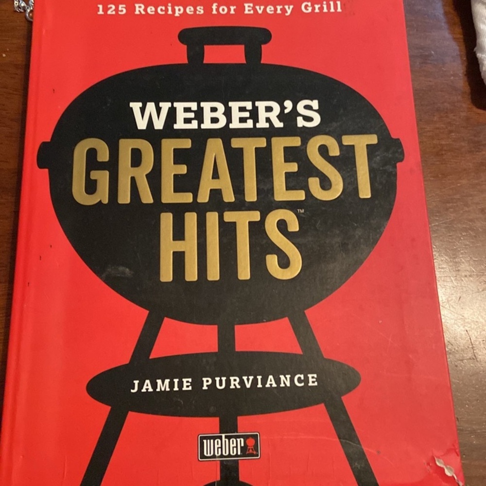 Webers grill cookbook EUC